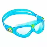 Aquasphere Seal KID, Schwimmbrille, Schwimmbrille für Kinder ab 3 Jahren mit UV-Schutz, Silikondichtung und beschlag- und leckagefreien Gläsern für Jungen & Mädchen