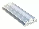Glorex 6 1837 141 - Ersatzstäbe Heißklebepistole Mini, 10 Stück, 7,5 x 100 mm