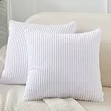 ZTYROLJ 2er Set Kissenbezug 40x40 cm,Microfiber Ultra Weich Kissenbezug mit Reißverschluss, Atmungsaktiv Resistent Kissenbezug 40x40 für Bettwäsche Sofa