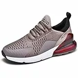 Classic Pink Herren Damen Straßenlaufschuhe Trainer Stoßdämpfende Turnschuhe Sportschuhe Luft Leichte Walking Gym Jogging Fitness Athletic Braun 43 EU