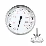 67088 67731 Präzises Grillthermometer für Weber Genesis 300, Genesis II & Summit Serien Grills- Temperaturanzeige für Genesis E/S 310 330, Mittelmontage, Thermostat-Ersatz, Durchmesser 2-3/8 Zoll