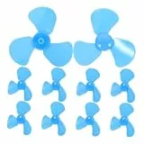 VANZACK 10Stücke Mini Lüfterblätter Für Mini Motoren Lüfterflügel Für DIY Wissenschaftsprojekte Ersatzteile Für Kleine Ventilatoren Und Schulprojekte