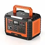 EBL 1000W tragbare Powerstation, 999Wh Lithium Batterie(Peak 2000W) Solar Generator, 230V/1000W Wechselstromsteckdose mit reiner Sinuswelle für Wohnmobilreisen, Camping im Freien, Notfall zu Hause