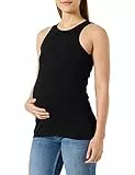MAMALICIOUS Damen Mlmacy S/L Jrs Top A., Schwarz, M
