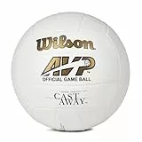 Wilson Volleyball CAST Away Mr, White/REd, Official, CAST Away Mr