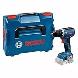 Bosch Professional 18V System Akku-Bohrschrauber GSR 18V-65 (bürstenloser Motor, Kopflänge 166, inkl L-BOXX)