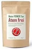 Atem frei - Natur POWER Tee. Kräutertee mit der Kraft der Natur. Wohlbefinden nach nur 2 Tagen.