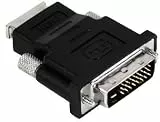 Hama 75043445 Adapter DVI-D/HDMI schwarz