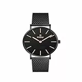 Weayege Armbanduhren für Damen - Analog Quarz Luxus Uhren Mit Lederband, Wasserdichte Mode Kreative Armbanduhr