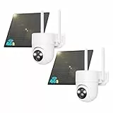SEHMUA 3G/4G LTE Überwachungskamera Aussen mit SIM Karte, Solar IP Kamera ohne WLAN mit präziser Personenerkennung, 2K-Auflösung, benutzerdefinierte Alarmzonen​, Scharfe Farbnachtsicht​, IP66
