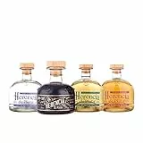 Herencia de Plata Tasting Set, 100% Agave, 4 x 0,05 Liter
