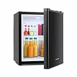 Klarstein Mini Kühlschrank für Zimmer, 23L, für Getränke & Kosmetik, Kleine Minibar, Leise, Verstellbare Ablage, Kleiner Skincare Kühlschrank 5-15°C
