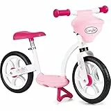 Smoby - Corolle - Komfort-Laufrad - Leichtes Kinderfahrrad mit Ständer - Verstellbarer Sattel - Leise griffige Räder - Integrierter Puppenträger - Leichtgewicht - Für Kinder ab 2 Jahren