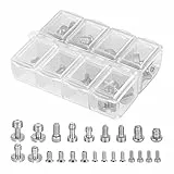 NEEWER 26PCS Kamera Schrauben Set für Fotografie Ausrüstung, umfasst 1/4' 3/8' M2 M2.5 M3 und M4 Schrauben Kompatibel mit SmallRig NEEWER Kamerakäfig,oberem Griff,Seitengriff, Stativ QR Platte, UA002