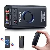 128GB Magnetischer digitaler Diktiergerät, 45 Tage kontinuierliche Aufnahme, Sprachaktivierter Audiorecorder mit Passwort, Clip, Metallgehäuse, 2159 Professionelle Rauschunterdrückung für Meetings