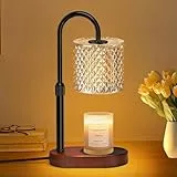 Loowoko Kerzenwärmer Lampe, Candle Warmer lamp mit Timer und Dimmer, Höhenverstellbar, mit 2 Glühbirnen, Kerzen Lampe für duftkerzen im Glas, Dekoration