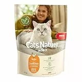 MERA Cats Nature Huhn Premium Katzenfutter Trocken 2kg | Getreidefrei & zuckerfrei | Adult Katzen Trockenfutter hoher Fleischanteil | Dry Cat Food