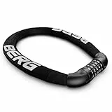 BERG Kettenschloss | Zahlenschloss mit 5-stelligem Code | Starke Stahlkette 70cm | Sicherheit für Gokart Fahrrad & Scooter