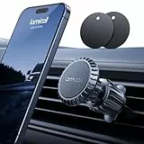 Lamicall Handyhalterung Auto Magnet, Handyhalter fürs Auto - 2026 Universal Lüftung KFZ Handy Autohalterung Zubehör mit 6 Starke Magnet, Kompatibel für iPhone Samsung Huawei Smartphone
