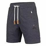 Mount Swiss Kurze Freizeithose Liam I Kurze Sweatpants Herren Mit Taschen I Sport Shorts Dunkelblau, XL