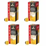 Tchibo Cafissimo Vorratsbox Caffè Crema mild Kaffeekapseln, 120 Stück – 4x 30 Kapseln (Kaffee, mild mit sanftem Aroma), nachhaltig & fair gehandelt