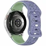 GoodZwetch 18mm Armband für Huawei Watch GT 5 GT4 Pro 42 41 mm für Honor S1 für OPPO Watch X2 mini,für Ticwatch C2 Rose Gold,Ersatzarmband,Uhrenarmband,weiches Silikon,Sportarmband