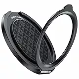 BENKS ArmorPop Magnetisch Handy Ring Halterung aus Kevlar Aramidfaser für MagSafe, 360° Drehung Metallring Handy Griff Halter Fingerhalter für iPhone 17/16/15/14/13/12 Serie