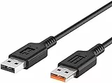 Superer USB Kabel, Ladekabel Passend für Lenovo Yoga 900 700 Yoga 3 Pro-1370, Yoga 3-1470 3-1170 700-14ISK 900-13ISK 80MK Laptop Netzkabel, 2M Datenkabel