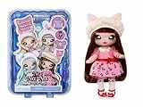 Na! Na! Na! SurpriseSweetest Sweets - Katie Kitten - 19 cm Weiche Modepuppe - Bewegliche Puppe im Kätzchen-Look, Schuhen und Bürste - Mystery Verpackung, Konfetti-Überraschung - für Kinder ab 5 Jahren