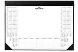Durable Schreibunterlage mit Kalenderblock, 25 Blatt, 590 x 420 mm, schwarz, 729101