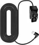 GKU Dashcam USB-C Hardwire Kit OBD, Adjustable with Voltage and Park Mode Time