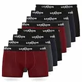 FM London (8er-Pack) Herren-Boxershorts mit elastischem Bund | Weiche Boxershorts Herren mit HyFresh-Technologie für Geruchsschutz, Stretch-Fit Herrenunterwäsche für den Alltag