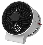 BONECO Ventilator F50 I Mini-Ventilator I 2 Leistungsstufen I USB-C Anschluss I Touch-Bedienfeld I sehr leise (weiß), Weiss