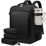 LOVEVOOK Handgepäck Reiserucksack, Reiserucksack Herren Damen Groß, Laptop Rucksack Daypack Backpack Kofferrucksack mit Laptopfach, Travel Backpack Carry On Luggage für Business Trip