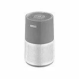 Rowenta PU2840 Pure Air City Luftreiniger | 360° HEPA-Filter | Clean Air Delivery Rate (CADR) von 240 m3/h | intelligente Luftreinigung | geräuscharm | App zur Kontrolle | Weiß mit Textilfinish