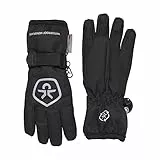 Color Kids Unisex Kids Waterproof-Recycled Cold Weather Gloves, Phantom, 6-8Y