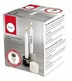 Rayher Silikon Gießform Kerzenhalter geriffelt, rund, Höhe 8 cm, 5,2 cm ø, für Teelichter und Stabkerzen, zum Ausgießen mit Kreativ-Beton, Resin Gießharz, Raysin-Gießpulver, 36186000