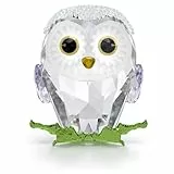 Swarovski Idyllia Baby Eule, Fantasievolle Kristallfigur mit Strahlenden Kristallen