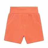 Steiff Shorts EU Größe 80 Flamingo, Sommerhose, Kinder-Shorts, Kurze Hose, Babyhose für jeden Anlass, lockere Bequeme Passform, waschmaschinenfest