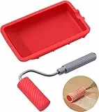 T TAKONE Leimroller Holzleim, Schnell und Gleichmäßig Auftragen, Wiederverwendbare Leimwalze für Handwerk, Holzbearbeitung Klebeprojekte (Leimwalze)