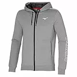 Mizuno Herren Sweatjacke Trainingsjacke, grau, S