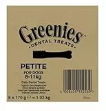 GREENIES Dental Treats Petite für Hunde von 8-11kg, 6 x 170g