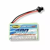 Carson 500608248 4,8V/400mAh NiMH Akku JST - RC Akku, Ersatzakku, Akku für ferngesteuerte Autos, RC Auto, Akku für RC Modelle, RC Batterie