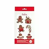 Decora 0500354 6 LEBKUCHENMANN ZUCKER KUCHEN DEKORATIONEN