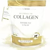 Collagen Pulver 700g | 100% reines Kollagen Hydrolysat | Peptide 1 – 2 – 3 | Exzellente Löslichkeit | 100% Rein & Original | Ohne Zusätze | Geschmacksneutral