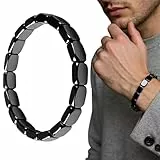 Handgelenkschmuck Für Reisen Business - Hämatit Energie Armband - Armreif Für Ehemann, Alltag Sport Meditation Gesellschaftliche Anlässe Stilvolle Accessoires