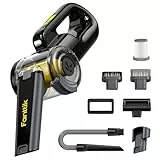 Fanttik Fold V10 Apex Pivot Kabelloser Auto Staubsauger | 17.000 Pa Saugkraft, Smartes LED-Display, Tragbar für Auto & Haushalt | Deluxe Edition mit Flex-Schlauch & Tierhaarbürste
