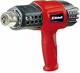 Einhell Heißluftpistole TE-HA 2000 E (2.000 W, 3 Temperaturstufen 50-550°, Luftmengenschalter, Kaltstufe, inkl. umfangreichem Düsenzubehör)