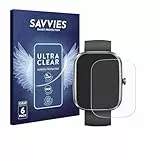 Savvies 6 Stück Schutzfolie für Matast T60 1.91' Displayschutz-Folie Ultra-Transparent