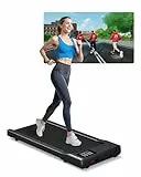 Copant Raceable Walking Pad mit APP-Steuerung, 136KG Laufband für Zuhause und Büro 2 in 1 für Smart Tech Geräte, Leise Laufband Schreibtisch mit KI-Training und Multi-Runner-Rennen